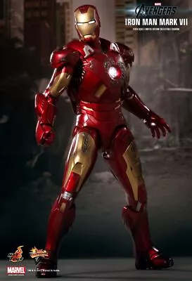 Buy Hot Toys 1/6 Marvel Avengers Mms185 Iron Man Mk7 Mark Vii Action Figure • 365.99£
