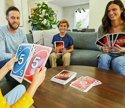 Buy Mattel Games UNO Classic Giant Card Game GPJ46 Family Card Game Oversized Cards • 29.99£