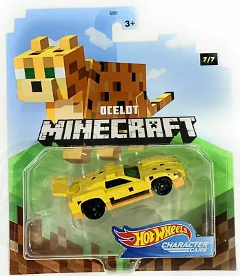Buy Hot Wheels Die-cast Metal Minecraft Ocelot Character Cars GJJ37 • 4.81£