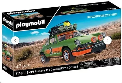 Buy Playmobil Porsche 911 Carrera RS 2.7 Off-Road Edition Official Scale Model • 50£