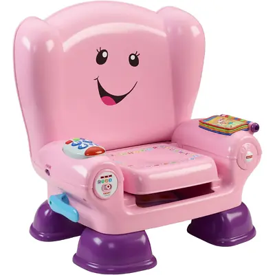 Buy Fisher-Price CFD39 Smart Stages Pink Chair, Activity Chair Toy For 1 Year Old • 67.99£