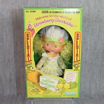 Buy STRAWBERRY SHORTCAKE KENNER Lemon Meringue Doll Vintage 1979 Boxed Sealed • 154.40£