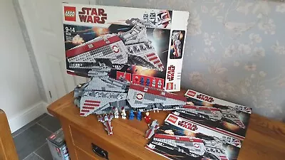 Buy Lego 8039 Star Wars Republic Attack Venator Cruiser Box/inst/figs ✅️ • 215£