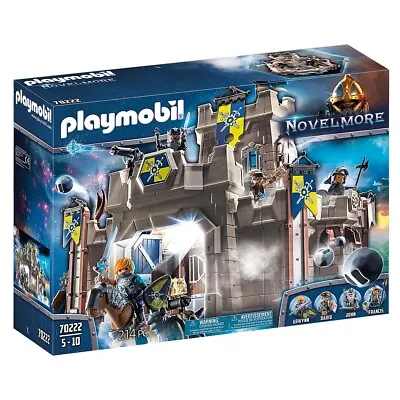 Buy Playmobil Knights 70222 - Novelmore Castle Fortress Stone Thrower & Water Cannon • 74.99£
