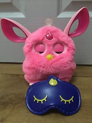 Buy Hasbro Pink Furby With Eye Mask Connect Interactive Bluetooth With Eye Mask  • 12£
