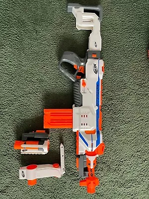Buy Nerf Modulus Regulator With Attachments And White Bullets • 20£
