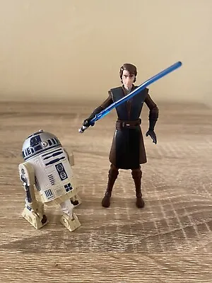 Buy STAR WARS The Clone Wars Wars Anakin Skywalker (CW45) And R2D2 Droid • 7.99£