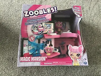 Buy Zoobles Magic Mansion Transforming Playset Brand New • 24.99£