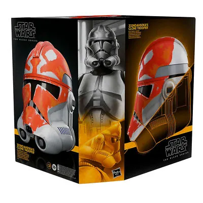 Buy Star Wars Black Series 332nd Ahsoka Clone Trooper 1:1 Wearable Electronic Helmet • 154.95£