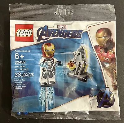 Buy LEGO Endgame Iron Man Minifigure 30452 Avengers Marvel Quantum Polybag Set NEW • 6.50£