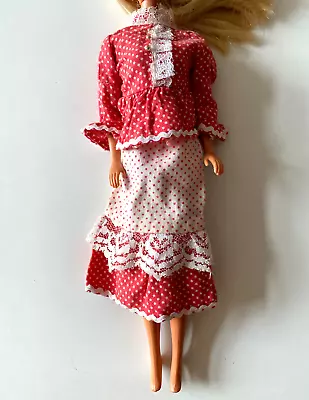Buy Vintage 1960's Barbie Clone Dress 1960's Red Polka Dot Dress • 10.29£