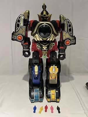 Buy Vintage Power Rangers Thunder Megazord Bandai 90s With Weapons And Instructions • 100£