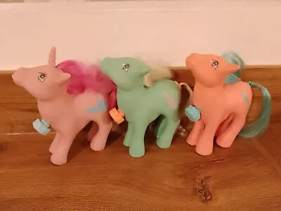 Buy Bundle Of My Little Pony Dance N Prance Ponies Vintage MLP X3 Please Read! • 15.95£