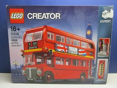Buy Lego 10258 Complete CREATOR EXPERT RED LONDON BUS Set BOXED 2193 • 94.29£