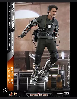 Buy Tony Stark Mech Test DX Version Hot Toys 1/6 Iron Man MMS 582 • 299.77£