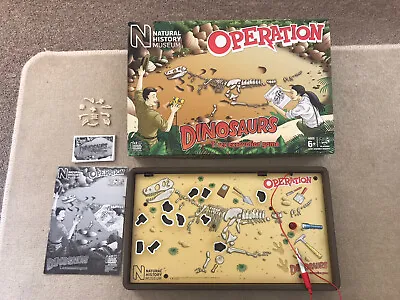 Buy Operation Dinosaurs The Excavation Game Natural History Museum Hasbro • 5£