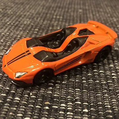 Buy Hot Wheels LAMBORGHINI AVENTADOR J Orange 2018 Unboxed VGC • 5£