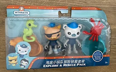 Buy Octonauts Cartoon Toys Explore And Rescue Pack Cute Octonauts Figurines BNIB • 7.99£
