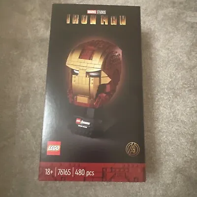 Buy LEGO Marvel Super Heroes 76165 Iron Man Helmet Brand New ***SEALED BOX*** • 109.99£