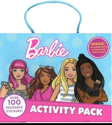 Buy Barbie Movie Activity Pack Colouring Book Puzzle Fun Craft Sticker Set • 8.49£