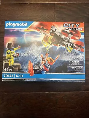 Buy Playmobil City Action 70143 Sea Rescue: Diver Rescue With Drone, For Ages 4+ • 11£