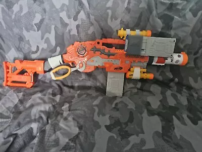 Buy NERF Scravenger  Lever-Action Blaster Lots Of Attachments. • 27.99£