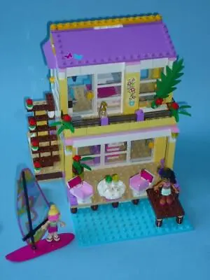 Buy Lego Friends 41037  Stephanie's Beach House Complete With Instructions • 9£