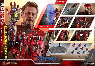 Buy 1/6 Hot Toys Mms543d33b Avengers Endgame Iron Man Mark 85 Battle Damaged Ltd Ver • 579.99£
