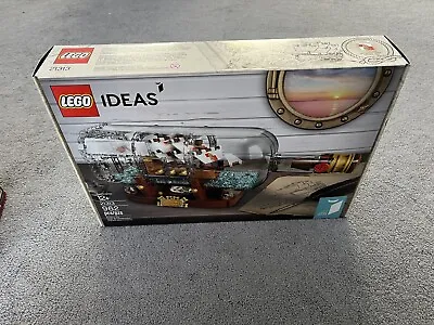 Buy LEGO Ideas: Ship In A Bottle (21313) New & Sealed • 141.74£