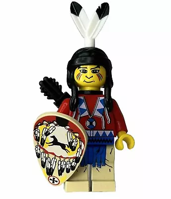 Buy LEGO Western Indian 2 Minifigure Ww014 From 6748 6746 6766 6763 Vintage Cowboys • 7.50£