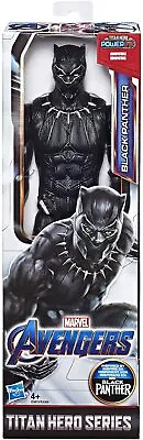Buy 12  Black Panther Action Figure Marvel Avengers Titan Hero Series Action Figures • 10.50£