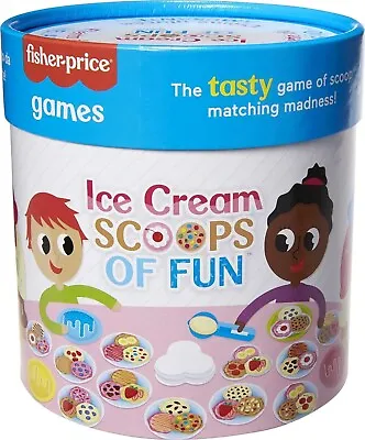 Buy Mattel Games Ice Cream Scoops Of Fun Card Games Family Kids Board Games • 8.49£