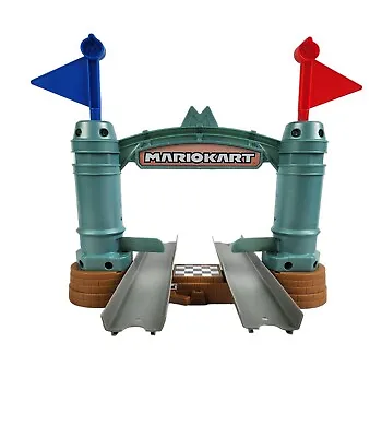 Buy Mario Kart Hot Wheels Circuit Replacement Track Parts And Finish Line With Flags • 18.94£