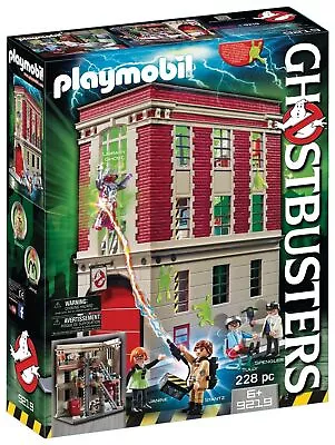 Buy Playmobil 9219 Ghostbusters Headquarters (Firehouse) NEW SEALED • 136.64£