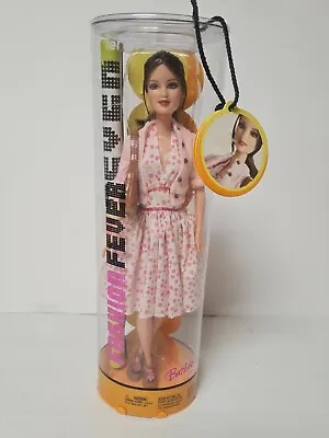 Buy Barbie Teresa Mattel Fashion Fever 2004 H0873 Brown Pea Dress • 97.64£