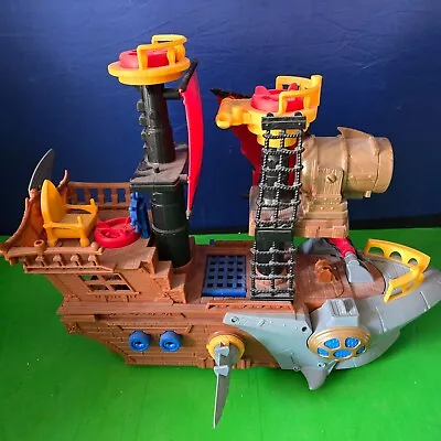 Buy Fisher-Price Imaginext Shark Bite Pirate Ship Toy (No Figures Or Darts) • 15£