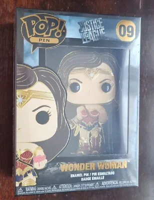 Buy Funko Pop Pin - Justice League - Wonder Woman 09 - New & Sealed • 7.49£