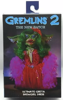 Buy NECA Gremlins 2: The New Batch ULTIMATE GRETA (SHOWGIRL DRESS) Action Figure • 80£