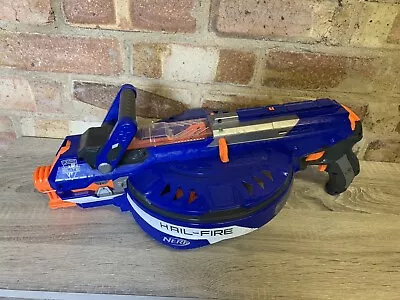 Buy Nerf N-Strike Elite Hail Fire Gun Only With No  Magazines, Bullets • 14.99£