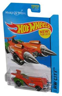 Buy Hot Wheels HW City (2015) Make A Wish Orange Ollie Rocket Toy Car 41/250 • 12.13£