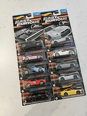 Buy Hot Wheels Fast And Furious Series 3 2023 Full Set Gtr S2000 Skyline Rx8 • 50.99£