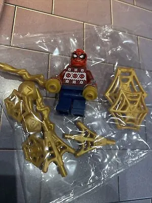 Buy Lego Super Heroes Avengers 76267 Advent Spider-Man Holiday Jumper PLUS WEBS! • 11.95£