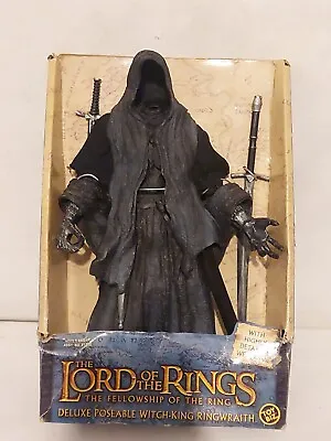 Buy Deluxe Posable Witch-King Ringwraith 12  Figure BNIB ToyBiz 2003 BNIB • 35.99£