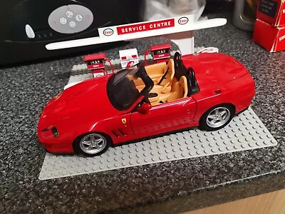 Buy Hot Wheels 1.18 Ferrari 550 Barchetta Red Vgc Free Uk Post See Pictures  • 24.99£