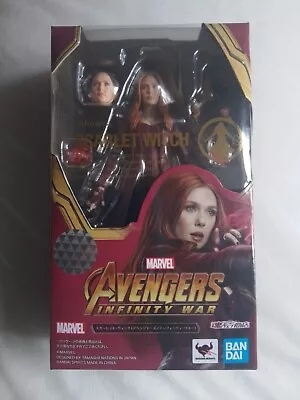 Buy Scarlet Witch Avengers Infinity War S H FIGUARTS Figure Boxed • 100£