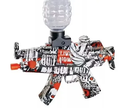 Buy Electric Toy Gun Gel Bullets USB Charge Gel Ball Shooter Mp5 Red  20000 Ammo • 19.99£