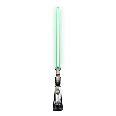 Buy Hasbro - Luke Skywalker Force Fx Lightsaber Laser Saber - Black Series Replica El • 202.26£
