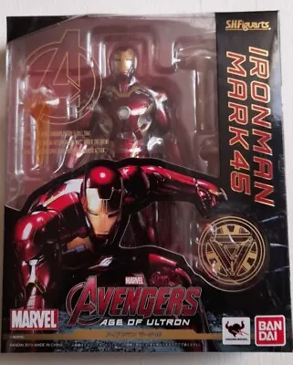 Buy S.H. Figuarts Avengers Iron Man Mark 45 Action Figure Bandai • 65£