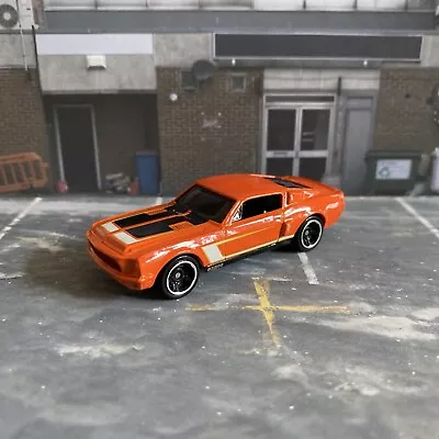 Buy Hot Wheels ‘68 Ford Mustang Shelby GT500, Orange Loose Diecast • 3£