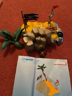 Buy Playmobil Set 4139 Pirate Island Compact Set - With Hammock Virtually Complete • 4£